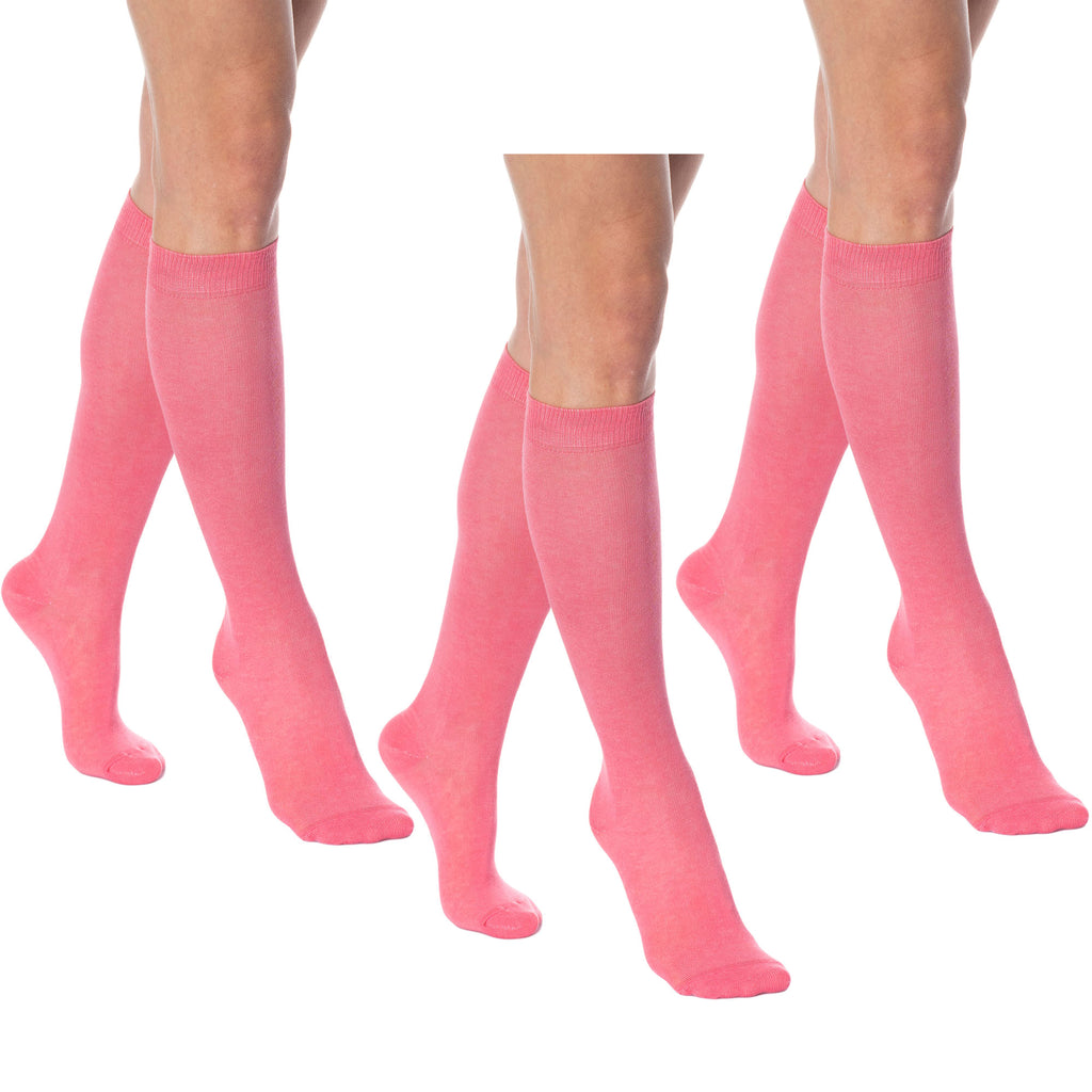 Women's Over The Calf Cotton Socks